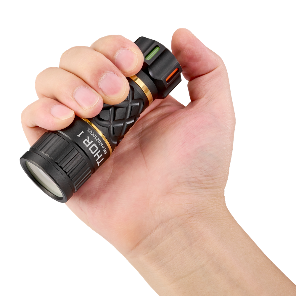 Lumintop Thor I 400 Lumens 1200 Meters LEP Flashlight Thor1 Black