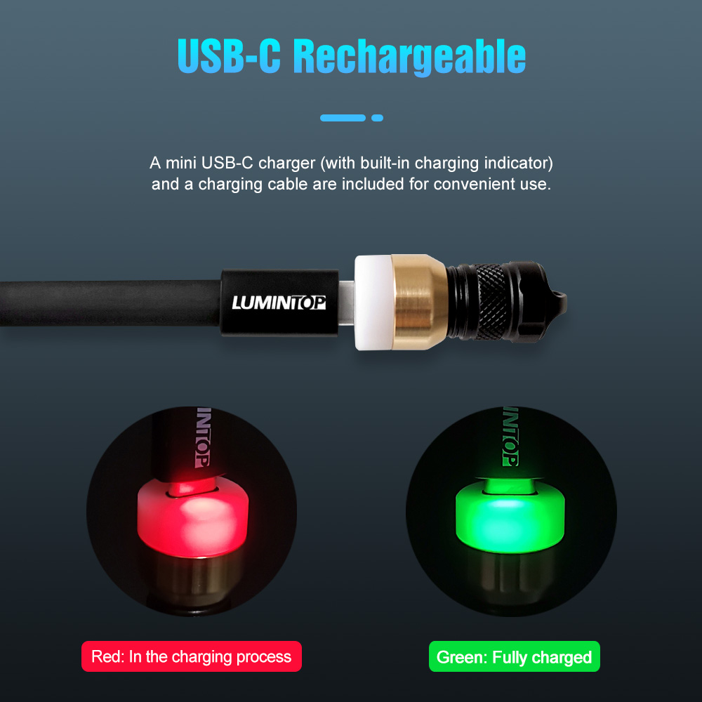 Lumintop Frog 600 Lumens 10180 EDC Flashlight Upgraded