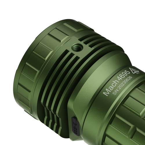 Lumintop Mach 4695 V2 Fan Cooling 26000 Lumens 46950 USB-C LED