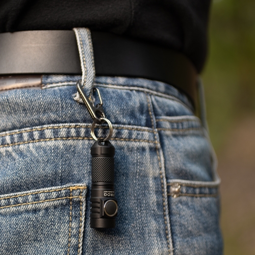 Lumintop Frog 10280 Upgraded 650LM EDC Keychain Flashlight