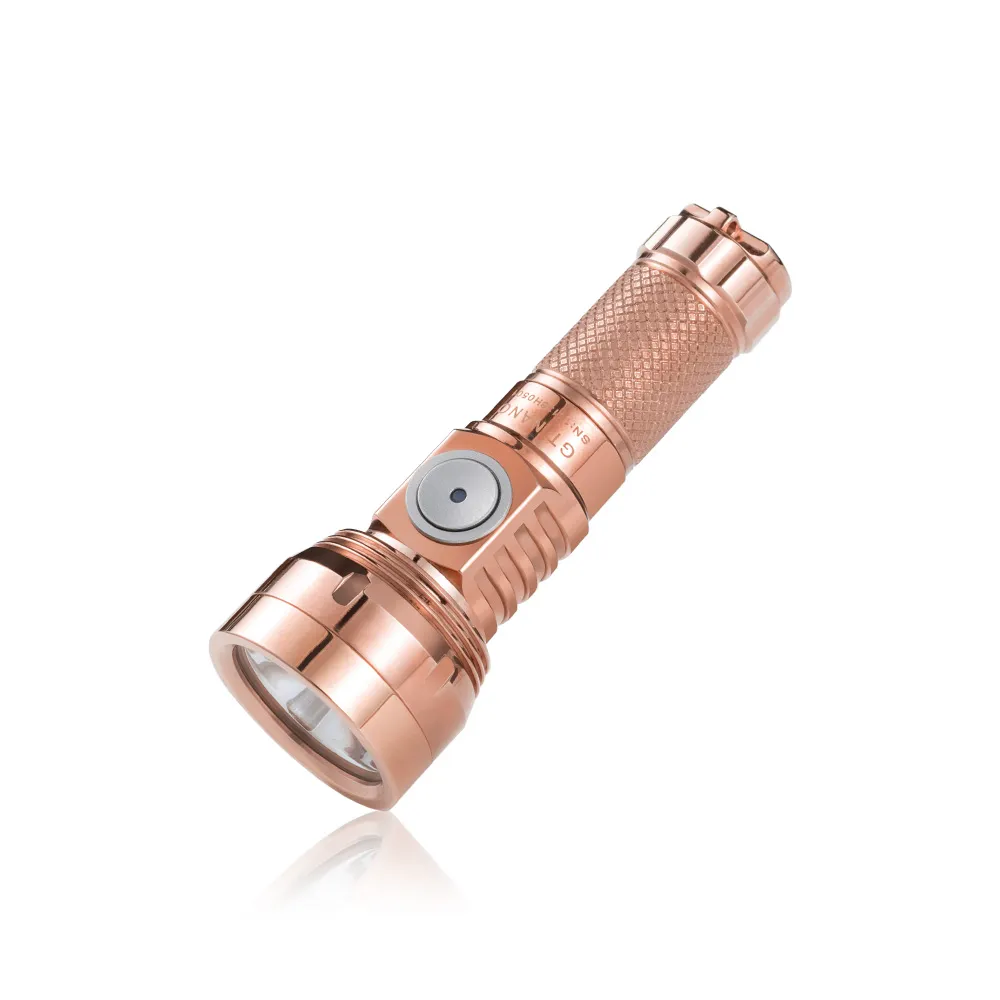 Lumintop GT Nano3.0 Copper 700LM 400M USB-C Mini Thorwer EDC Flashlight