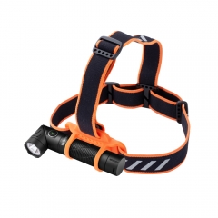 Lumintop L2 Rechargeable Angle Flashlight | 1300LM, USB-C, Headlamp Function