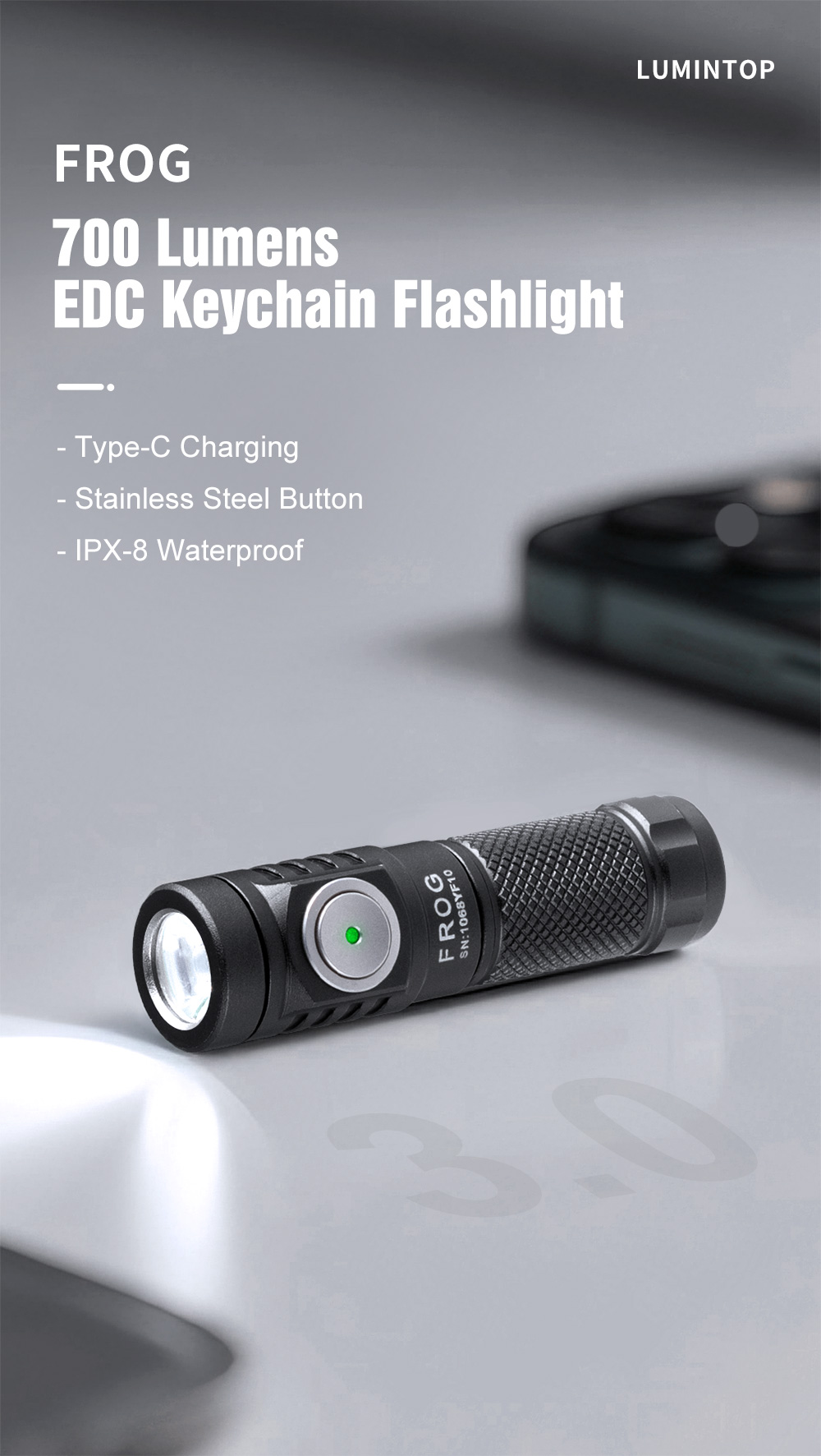 SOUNDFROG Barrel LED色: Warm White SOUNDFROG Barrel LED色: Warm White SOUNDFROG Barrel LED色: Warm