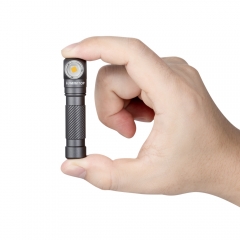 Lumintop L3 Mini Right-Angle Flashlight & Headlamp – 400LM Warm White AAA/10440 Powered IP68 Waterproof