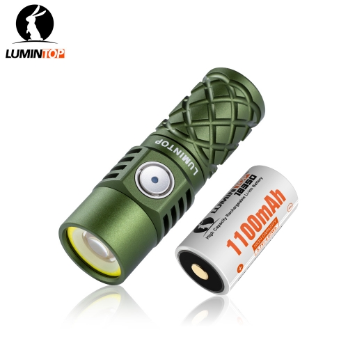 Lumintop W3 LEP Flashlight 700m Laser Throw Combo Light Red Light