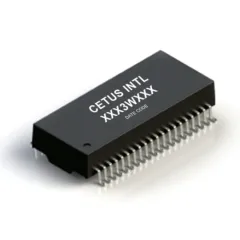 Quad Prot 10/100 Base-T SMD Transformer