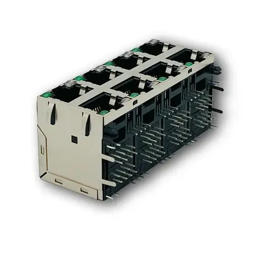 100 Base T Ethernet 2x RJ45 Connector