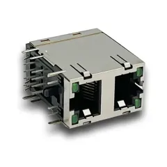 10 100base T Ethernet RJ45 Magjack Connector