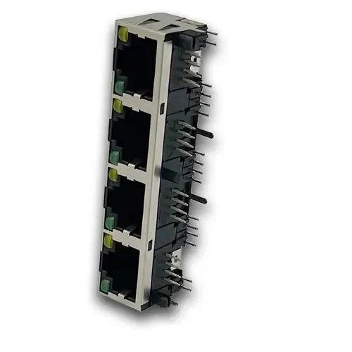 10/100Base T Ethernet Magjack RJ45