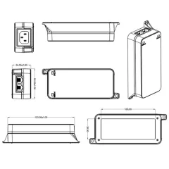 56V 0.535A Single-Port Ethernet Power Supply Adapter