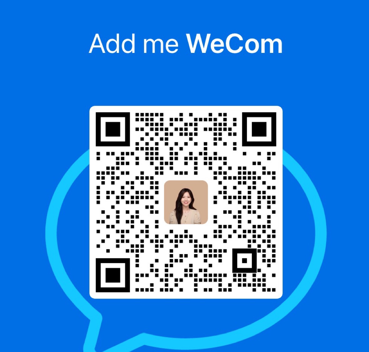 Scan the QR Code，talk to us
