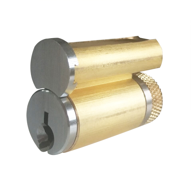 Brass Removable LFIC Lock Cylinder Master Key Removable Quick Change Door Lock Large Format Interchangeable Core