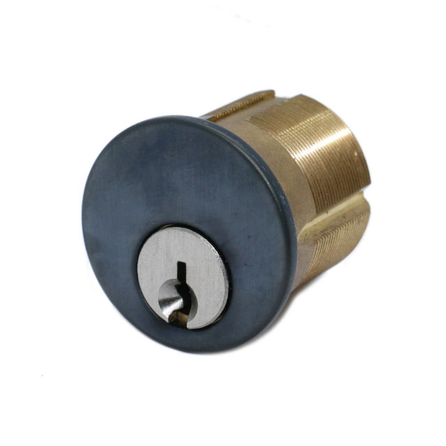 American Style Brass Mortise Door Lock Cylinder Round Mortise Cylinder Customized length, color