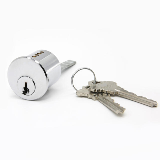 Professional Manufacture High Security Standard Rim Door Lock Cylinder with Brass Keys