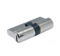 Computer Key High Security Euro Profile Double Open Lock Cylinder Customized Box Packing, Length, Color