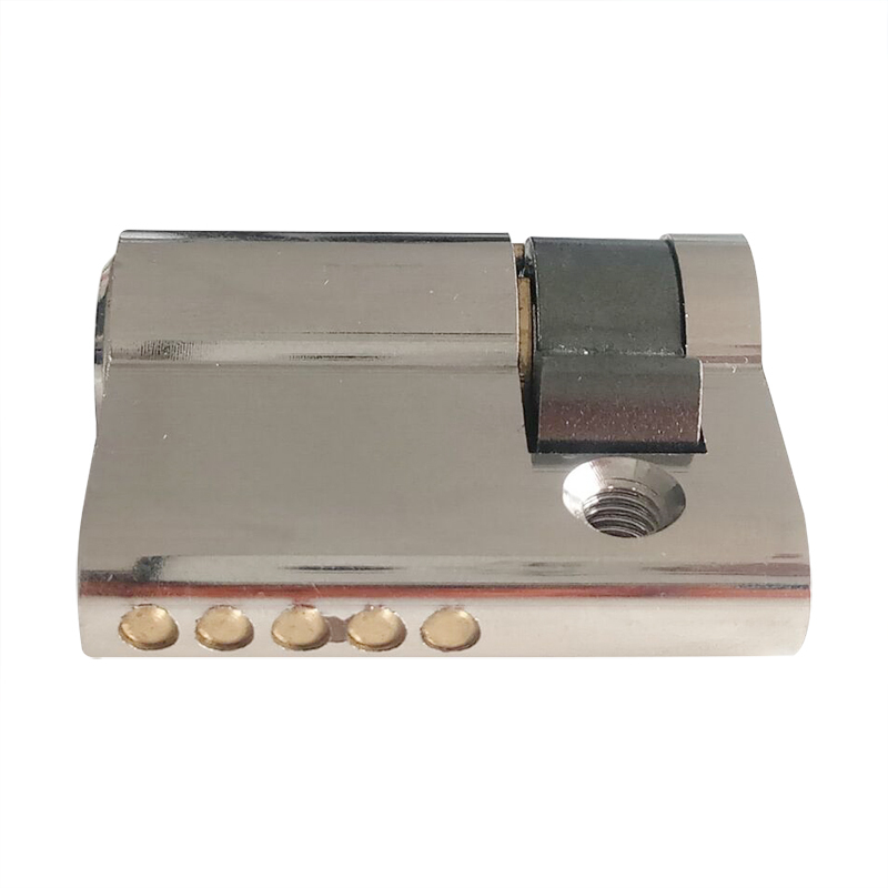 Factory Supply Euro Profile Single Cylinder Half Key Oval Lock Cylinder Emergency Function Customized length, color