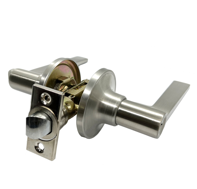 ANSI GRADE 3 American Bedroom Lock Door Handle Lever Set Lock Tubular Leverset