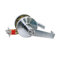 ANSI Grade 2 Heavy Duty Tubular Lock Lever Handle Lock Stainless Steel Zinc Alloy Body