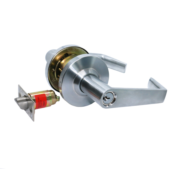 ANSI Grade 2 Heavy Duty Stainless Steel Zinc Alloy Body Tubular Lock Lever Handle Lock