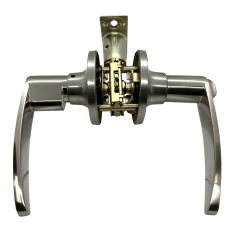 ANSI GRADE 3 Entry Privacy Passage Hotel Deadbolt Lock Lever Handle Lock Set Tubular Lock Door Handle Lever Lock Set Storeroom/ Classroom Lock