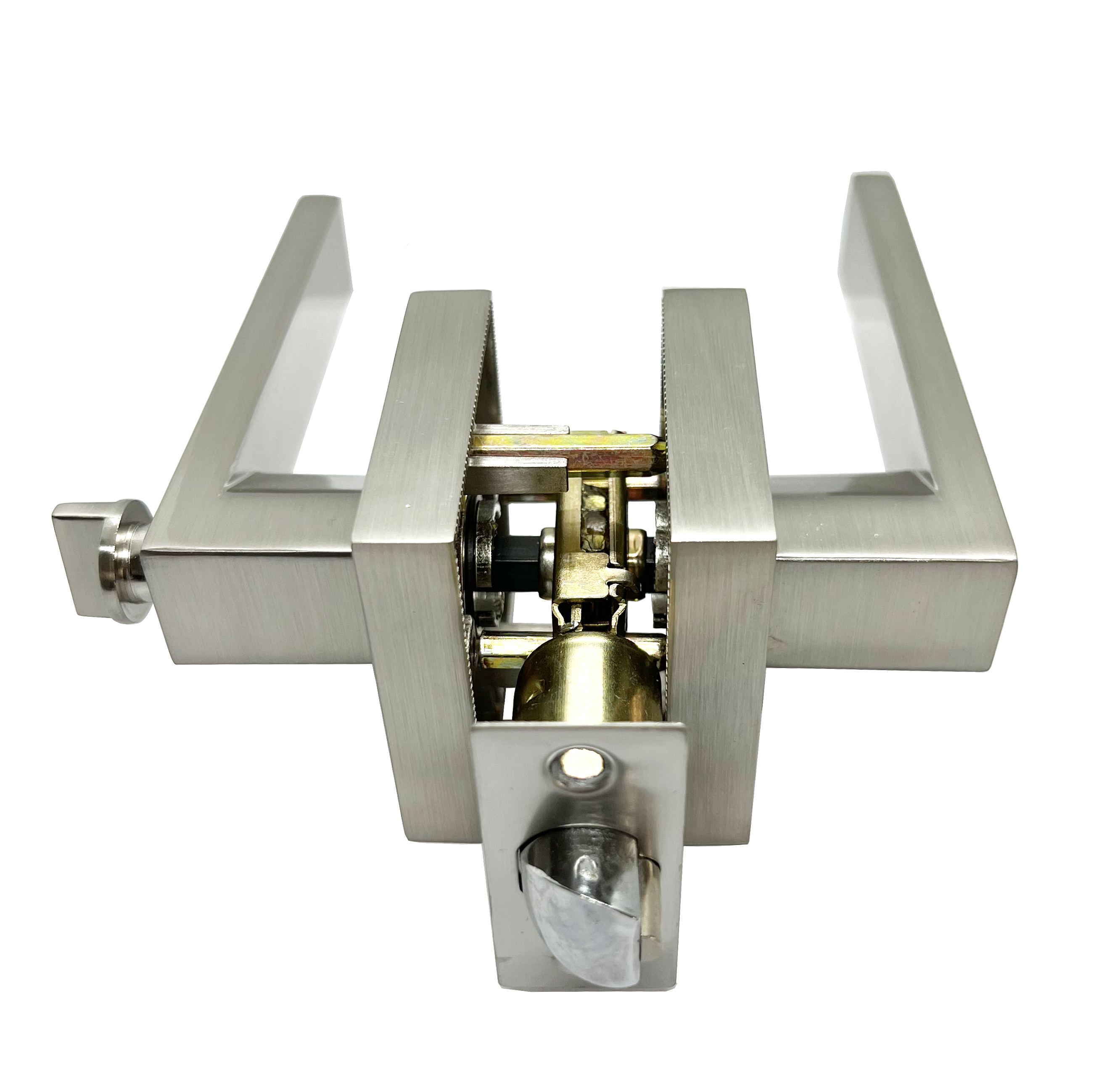 ANSI GRADE 3 American Style Safety Entrance Privacy Door Handle Lever Set Lock Tubular Leverset Barrier Free Application
