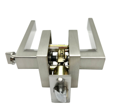 ANSI GRADE 3 American Style Safety Entrance Privacy Door Handle Lever Set Lock Tubular Leverset Barrier Free Application