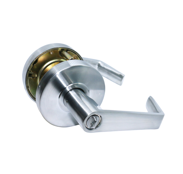 ANSI Grade 2 Heavy Duty Tubular Lock Lever Handle Lock Stainless Steel Zinc Alloy Body