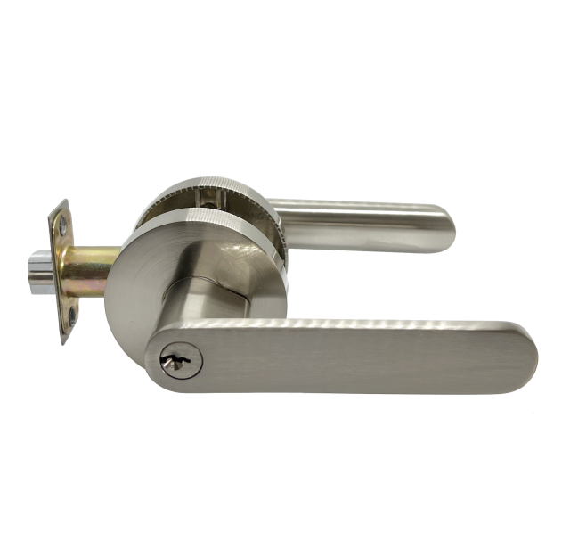 ANSI GRADE 3 Entrance Privacy Bedroom Office Door Handle Lever Set Lock Tubular Leverset