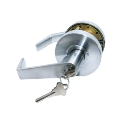ANSI Grade 2 Heavy Duty Tubular Lock Lever Handle Lock Stainless Steel Zinc Alloy Body