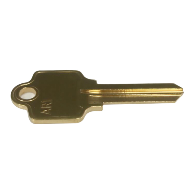 American Wholesale House AR1 Key Blank Solid Brass Key Door Key