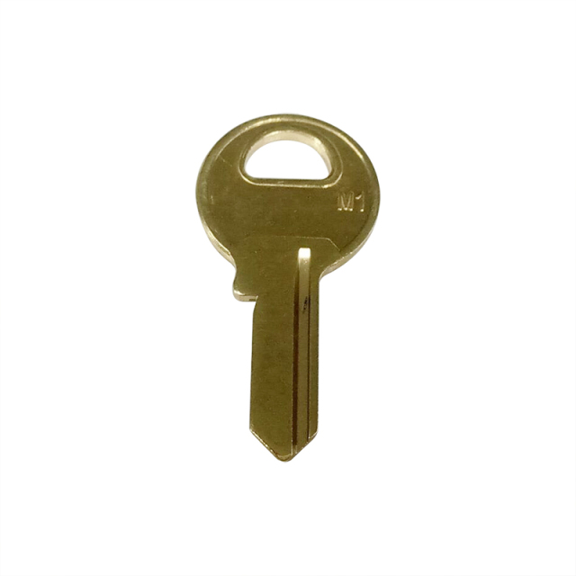 Factory Supplies Decorative Door Key Blanks and Key Cutting M1 Door Key Box Packing Brass OEM 1000pcs