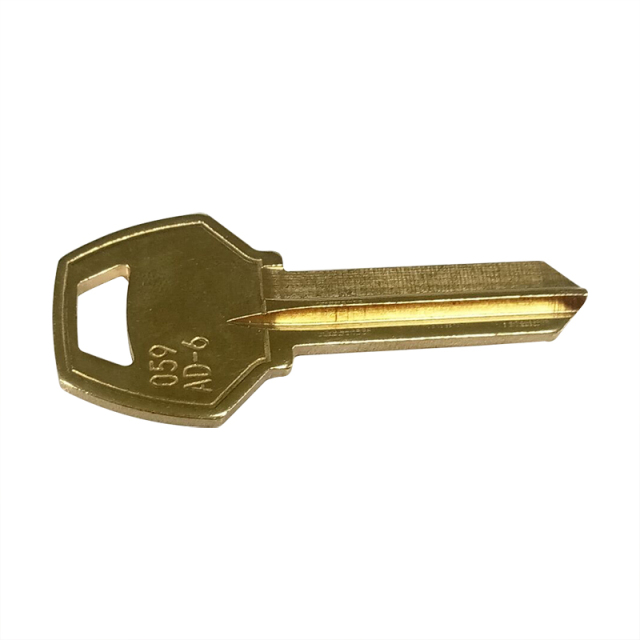 Wholesale Multi House Lock 059 AD-6 Blank Key For Doors Brass Key Blanks