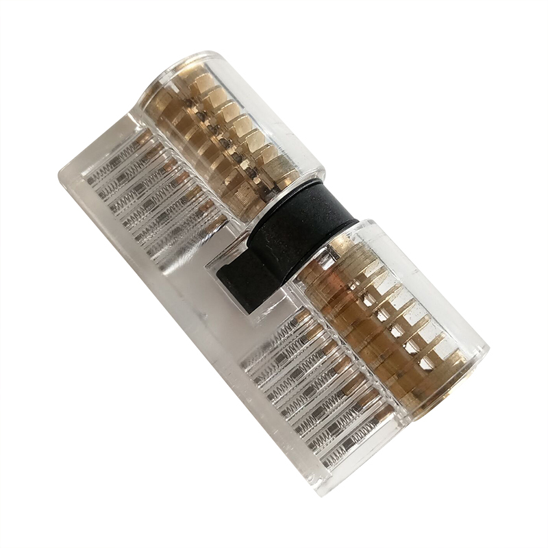 Clear Transparent Cutaway Training Plastic lock Clear Lock Cylinder For Locksmith Keys can be customized