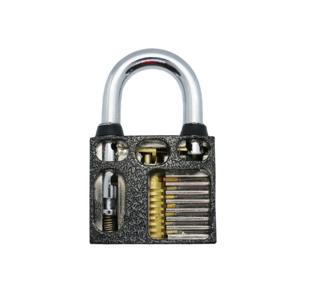 New Design Practice Zinc alloy Cutaway Locksmith Tools Padlock Padlock Lockpick Sets