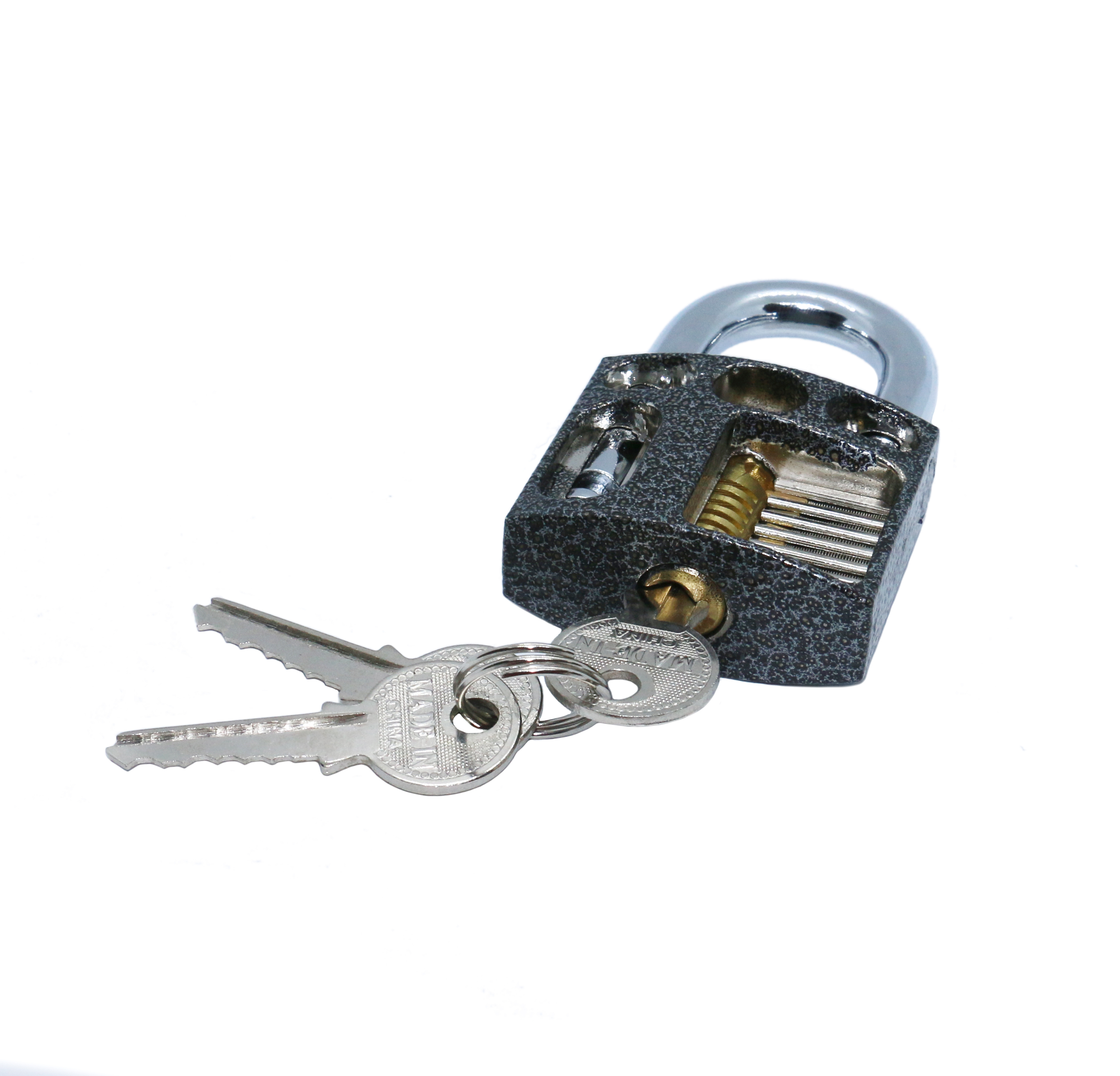New Design Practice Zinc alloy Cutaway Locksmith Tools Padlock Padlock Lockpick Sets