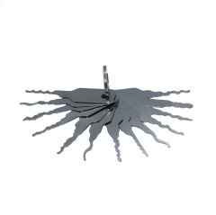 13pcs Locksmith Tools Pin Cylinder Jigglers Lockpicking Tools set Locksmith Supplies