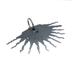 13pcs Locksmith Tools Pin Cylinder Jigglers Lockpicking Tools set Locksmith Supplies