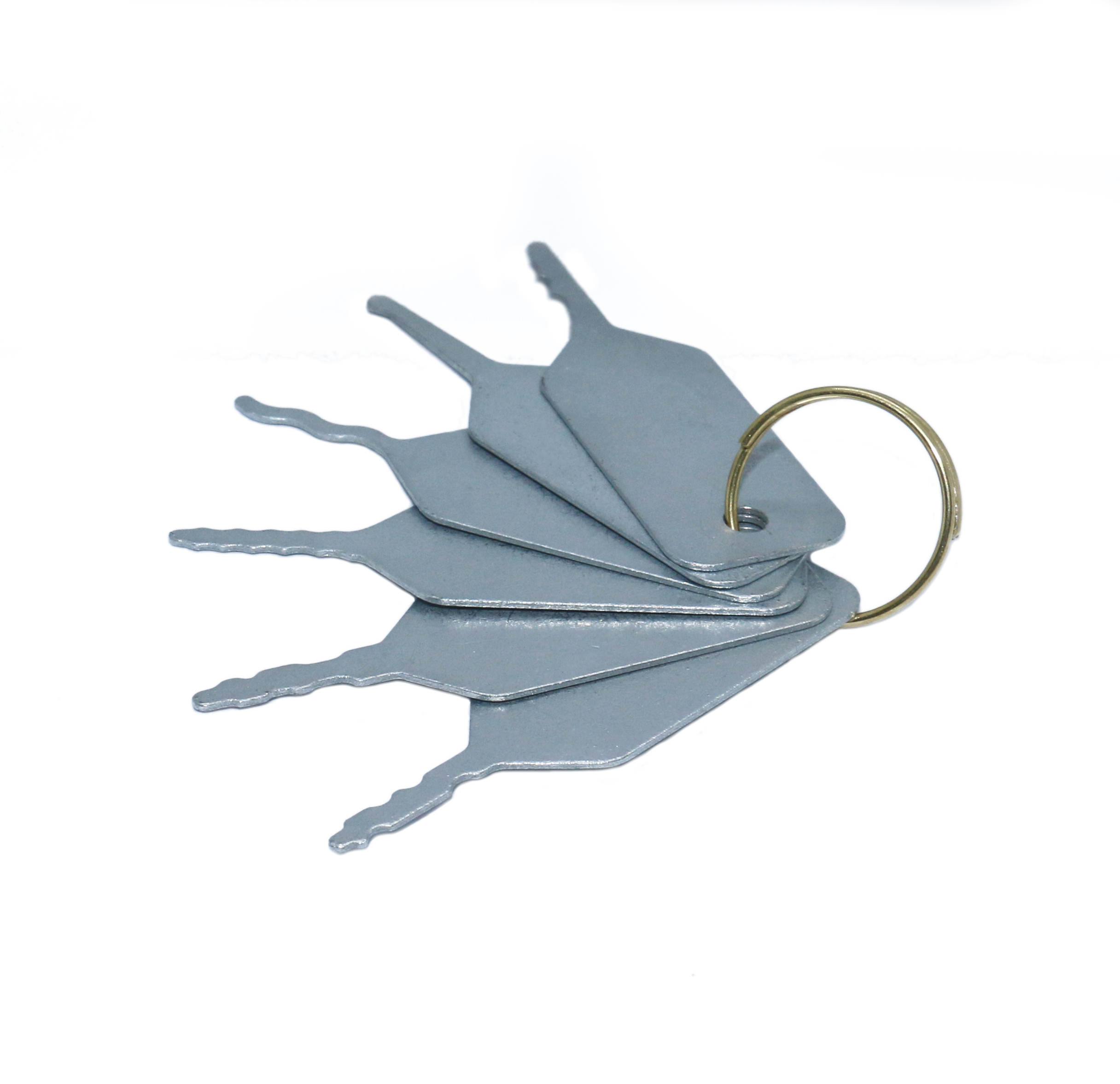 Stainless Steel 6pcs Mini Jigglers Locksmith Lock Picking ToolsLockpicking Tools set Locksmith Supplies