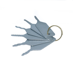 Stainless Steel 6pcs Mini Jigglers Locksmith Lock Picking ToolsLockpicking Tools set Locksmith Supplies