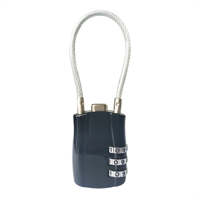 Wholesale 3 Digit Digital Cable Combination Password Padlock Uggage, Bags, Lockers Padlock Keyless Padlock