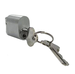 Australian Oval Single Brass Door Lock Cylinders