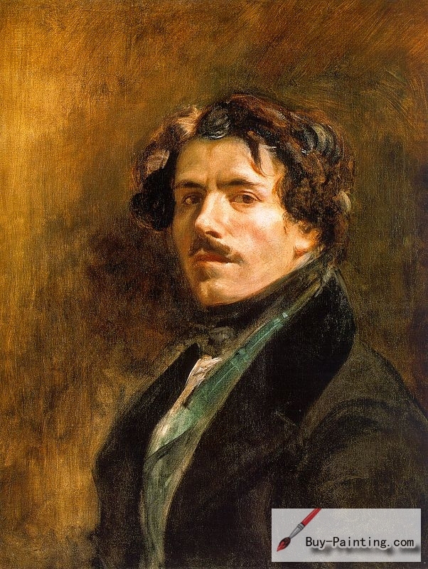 Self-portrait of Eugène Delacroix
