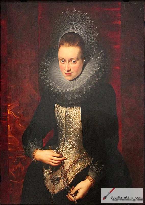 Portrait of a Young Woman with a Rosary