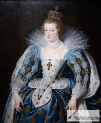 Anna of Austria by Rubens
