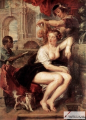 Bathsheba at the Fountain, 1635