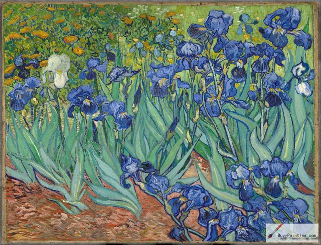 Irises, 1889, Getty Center, Los Angeles