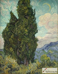 Cypresses, 1889, Metropolitan Museum of Art, New York