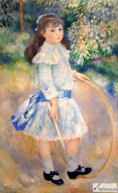 Girl With a Hoop, 1885, National Gallery of Art, Washington, D.C.