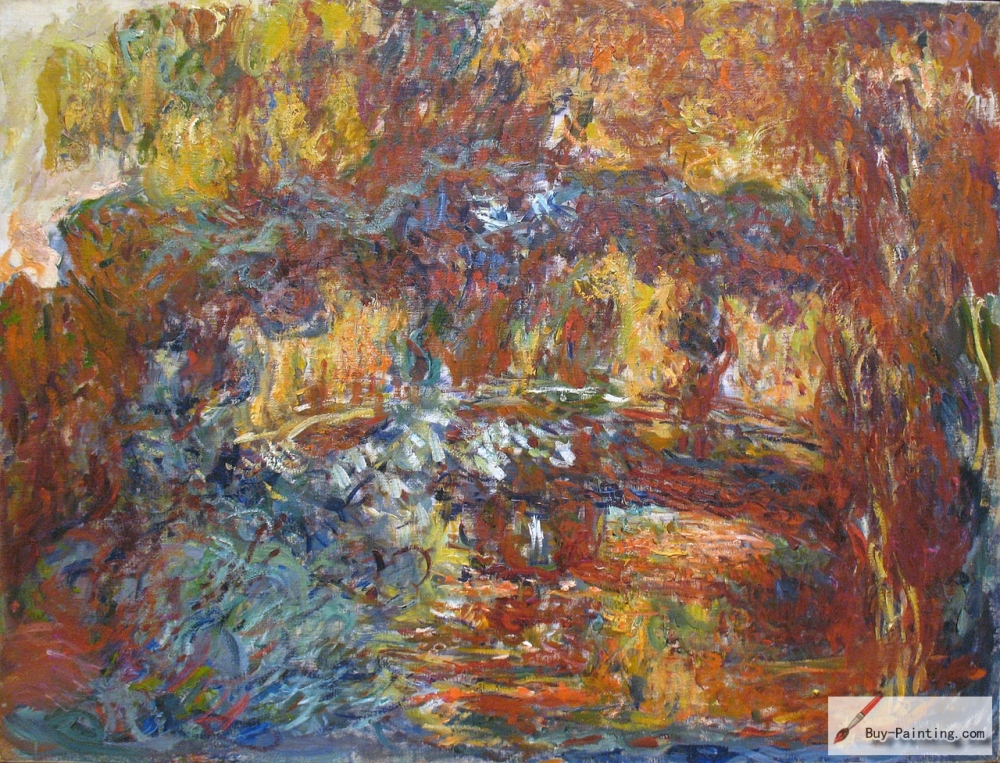 The Japanese Footbridge, 1920–22,
