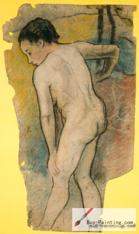 Breton Bather, 1886,